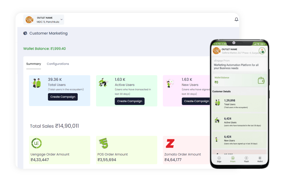 Uengage Edge Mobile App