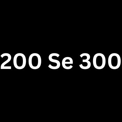 200 Se 300, Greater Kailash, New Delhi logo